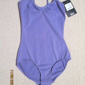 Lulli Dancewear Camisole Leotard Lavendar S NWT